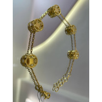 GOLD 916 WANGZI BRACELET COIN (2774) - Weight: 7.39 g
