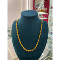 GOLD 916 NECKLACE (2494) - Weight: 12.7 g