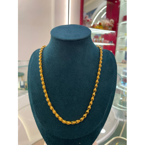 GOLD 916 NECKLACE (2494)