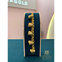 GOLD 916 BRACELET (5067) - Weight: 25.06 g