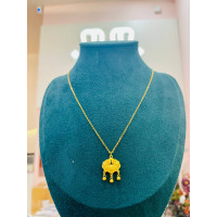 GOLD 999 5G NECKLACE (4101) - Weight: 5.93 g