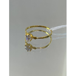 GOLD 916 RING - Weight: 1.12 g