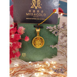 GOLD 999 XMAS PENDANT