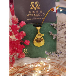 GOLD 999 XMAS PENDANT