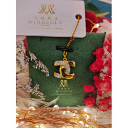 GOLD 916 PENDANT - Weight: 1.78 g