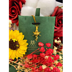 GOLD 916 PENDANT - Weight: 2.45 g