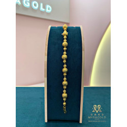 GOLD 916 BRACELET - Weight: 14.74 g