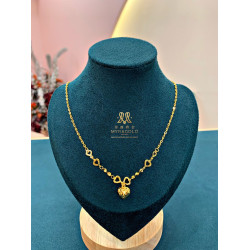 GOLD 916 NECKLACE (0407) - Weight: 4.5 g