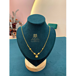 GOLD 916 NECKLACE (1429) - Weight: 4.57 g