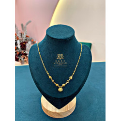 GOLD 916 NECKLACE (0087) - Weight: 4.7 g