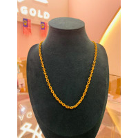 GOLD 916 NECKLACE (CONS) - Weight: 11.89 g